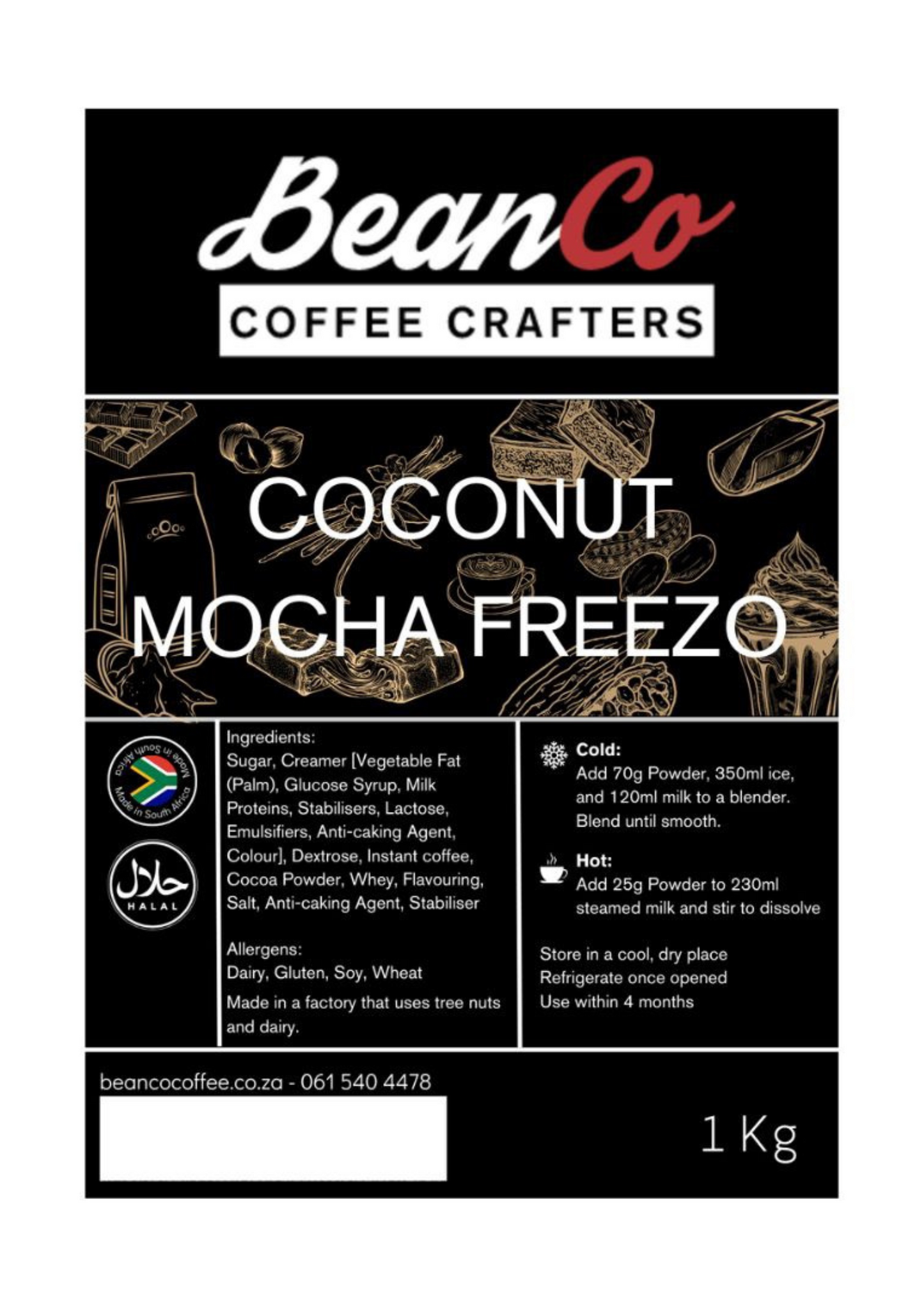 Coconut Mocha Freezo